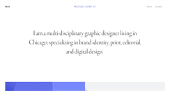 Desktop Screenshot of michaelgumpjr.com